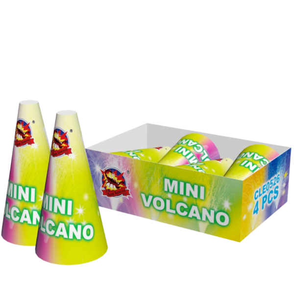Mini Volcano 4 pieces -suihkulajitelma