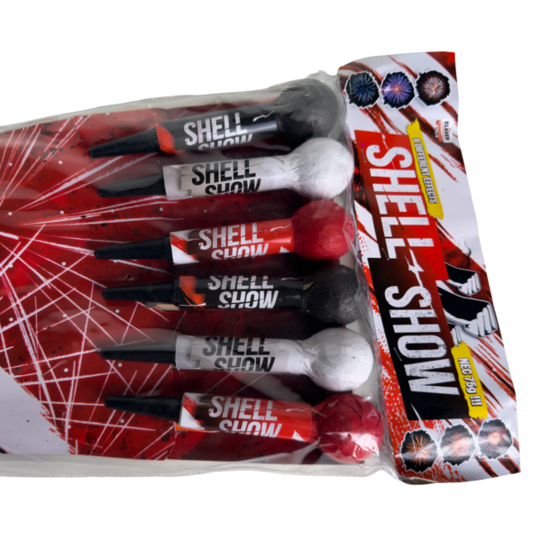 Shell show -rakettipakkaus, kuva 2
