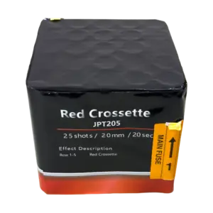 25s Red Crossette