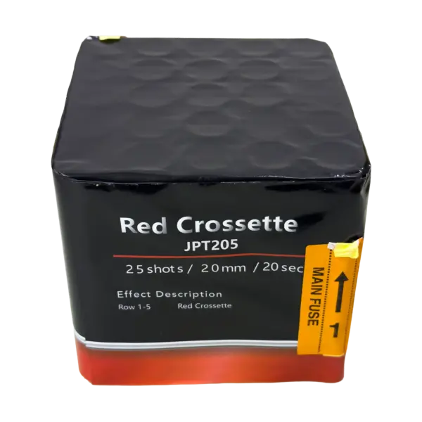 GFF 25s Red Crossette