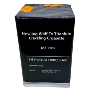 36s Howling Wolf To Titanium Crackling Crossette